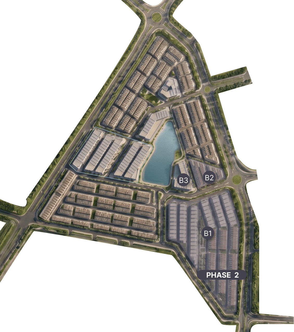 Masterplan map