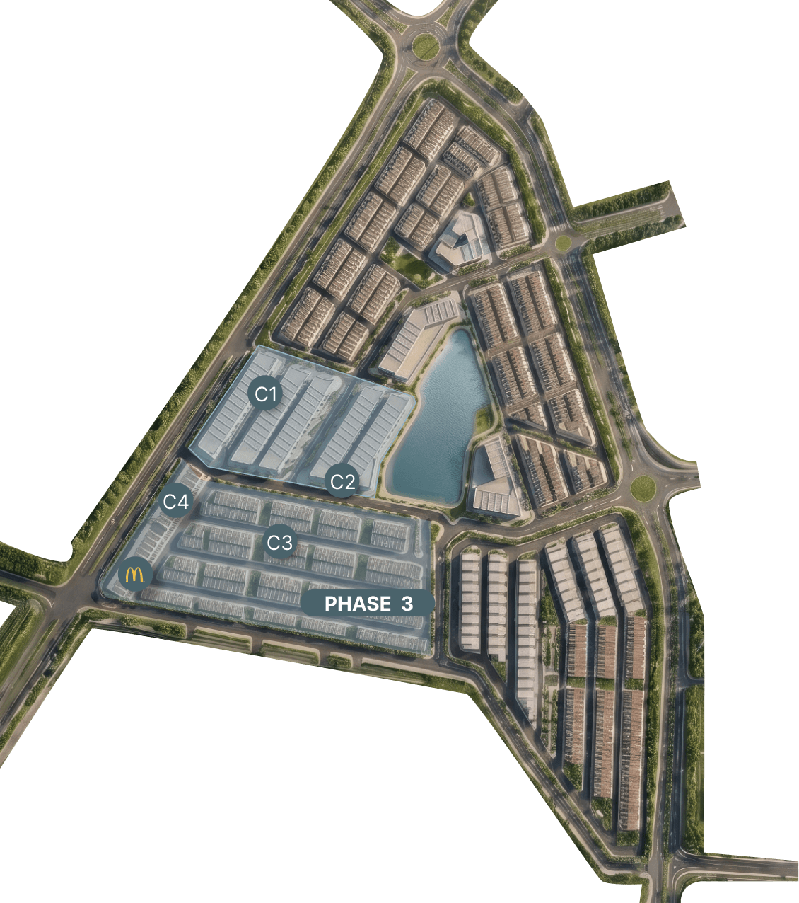Masterplan map